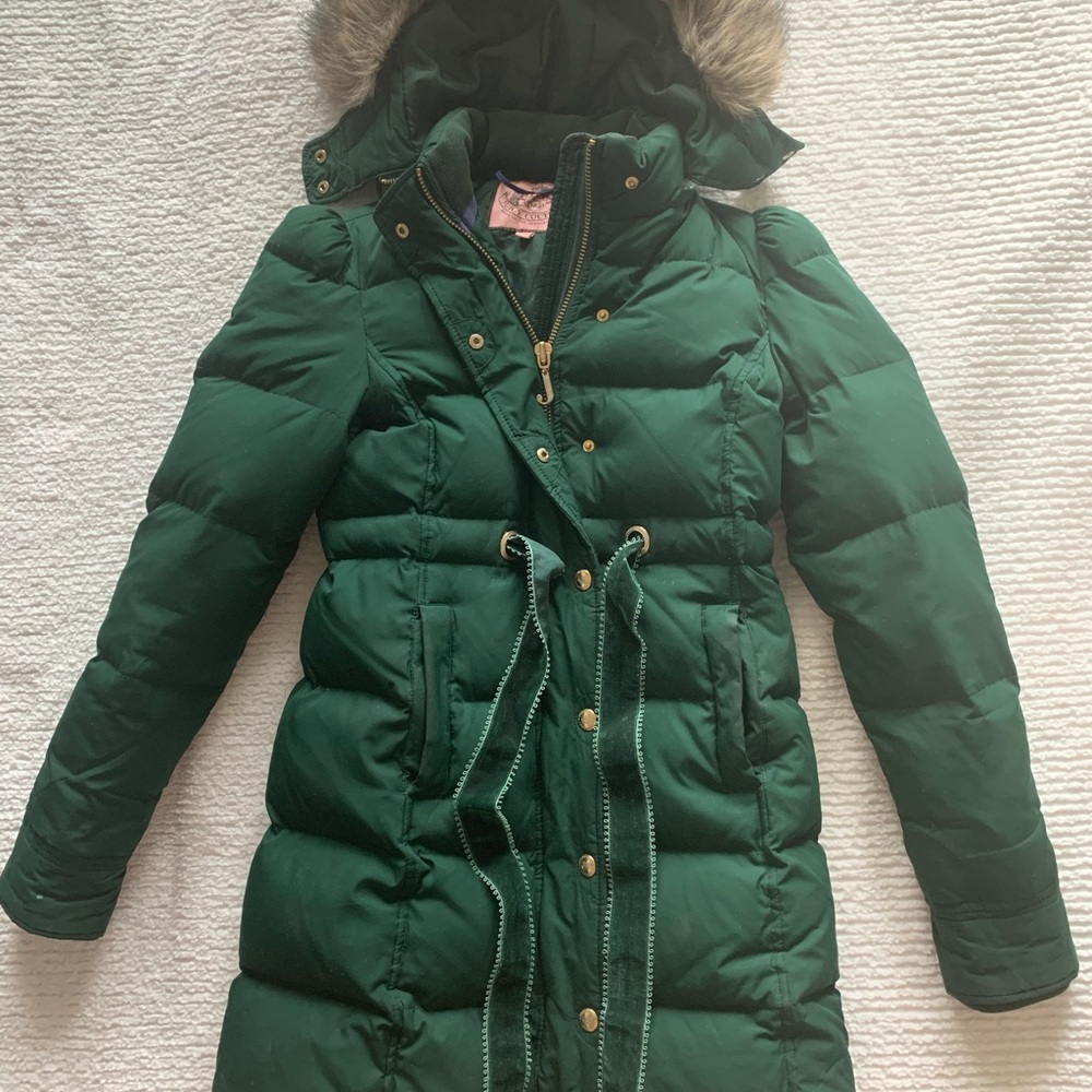 Juicy Couture Long Puffer Parka Coat